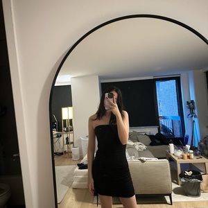 White Fox Mini Black Dress